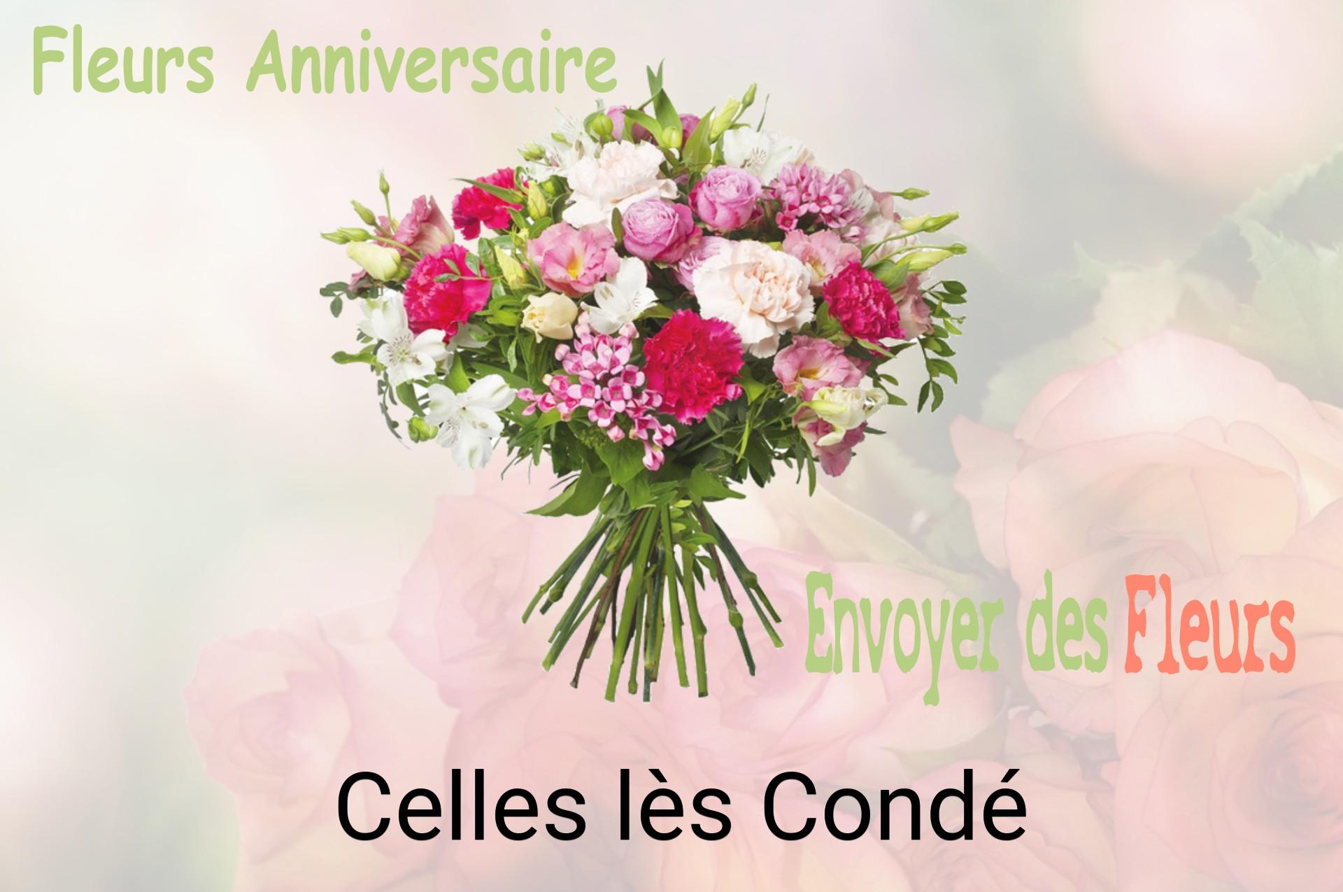 Bouquet de fleurs d’anniversaire livré à Celles-lès-Condé
